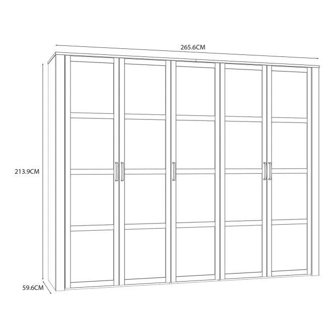 wardrobes-five-door-wardrobes-cabinet-bohol-bhls951-2