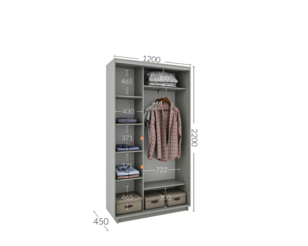 wardrobes-two-door-wardrobes-cabinet-gt-120-45-220-1d1s-wenge-2