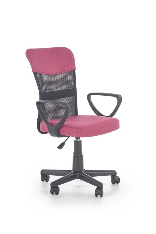 childrens-room-computer-chairs-computer-chair-timmy-pink-black